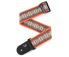 D'Addario 50G08 Woven Guitar Strap Hootenanny Sunrise