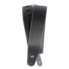 D'Addario Planet Waves  25LS00-DX Black Leather Guitar Strap