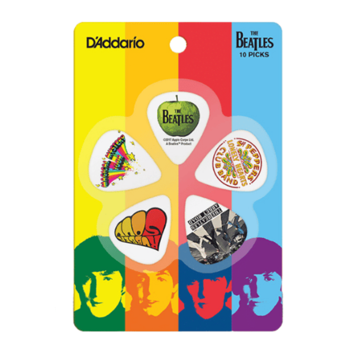 D'Addario 10 Beatles Picks Albums - Medium