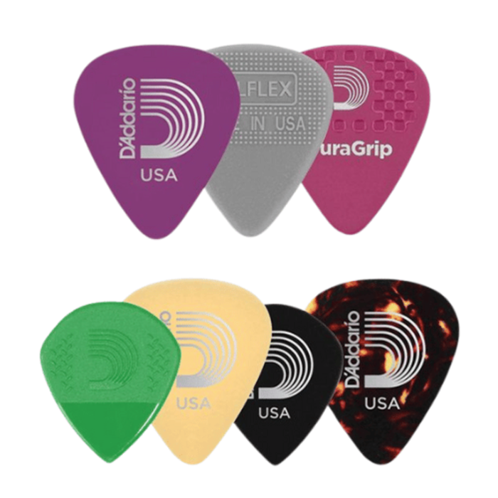 D'Addario 1XVP6-5 Guitar Pick Variety Pack -Hvy