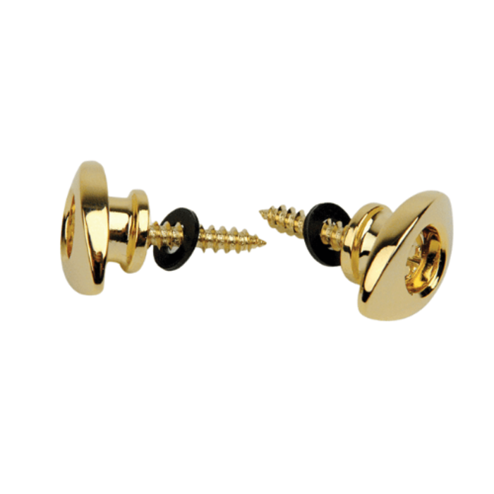 D'Addario Elliptical End Pin - Gold