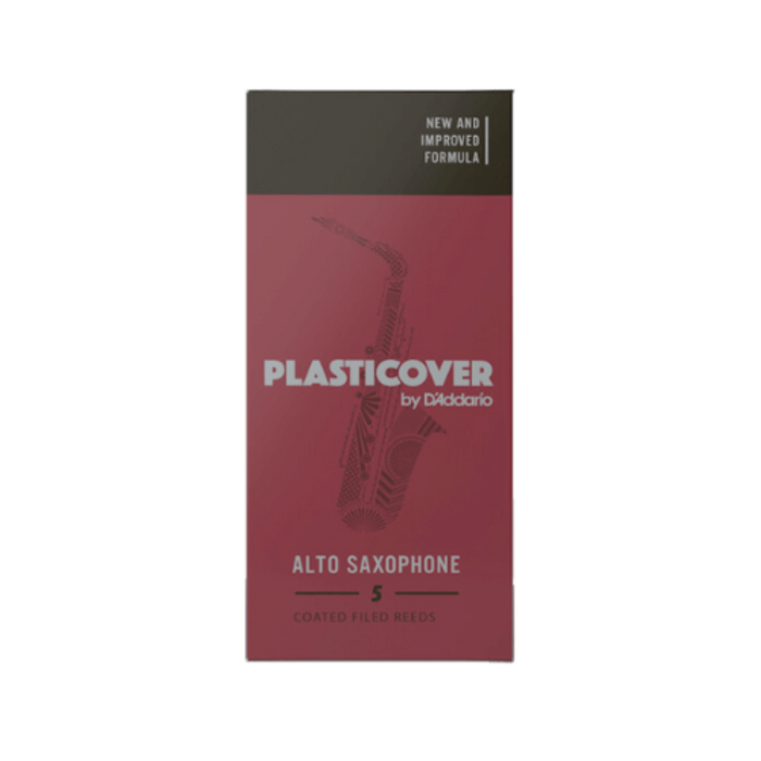 D'Addario Plasticover Alto Saxophone Reeds, 3.0