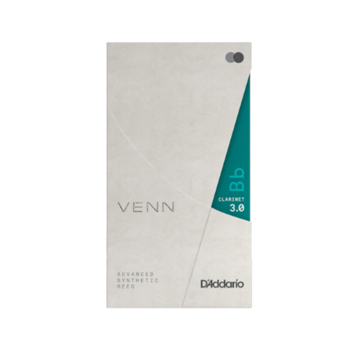 D'Addario Venn Bb Clarinet Reed, 3.0
