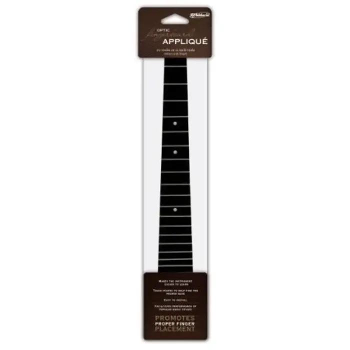D'Addario Optic Fingerboard Applique 3/4 VN or 13'' VA