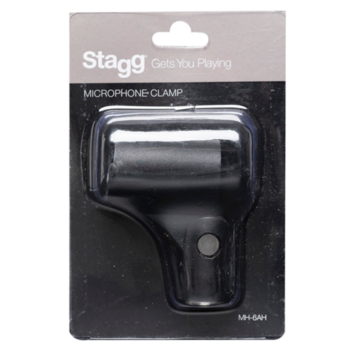Stagg Microphone  Clamp/Rubber/Standard/Blk