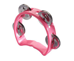 Stagg Cutaway Tambourine 4Jing Pink