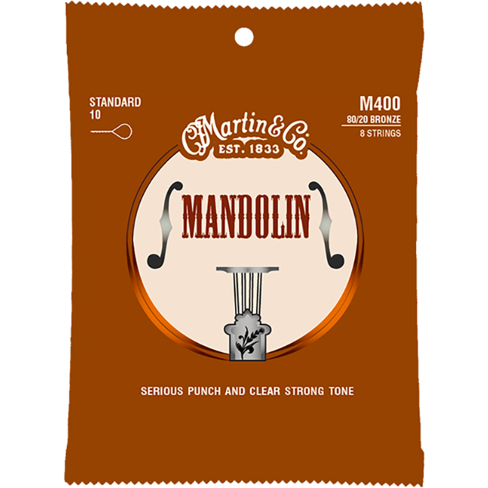 Martin M400 Mandolin Strings 80/20 Bronze
