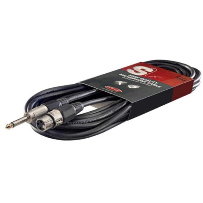 Stagg 10M/33FT Microphone Cable XLRf-PLUG