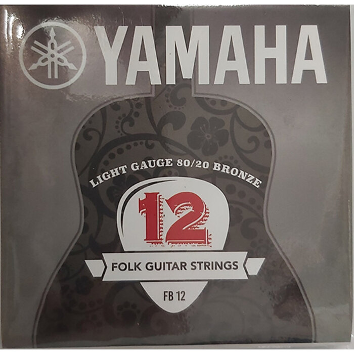 Yamaha FB12 80/20 Gauge Acoustic Guitar Strings Bronze