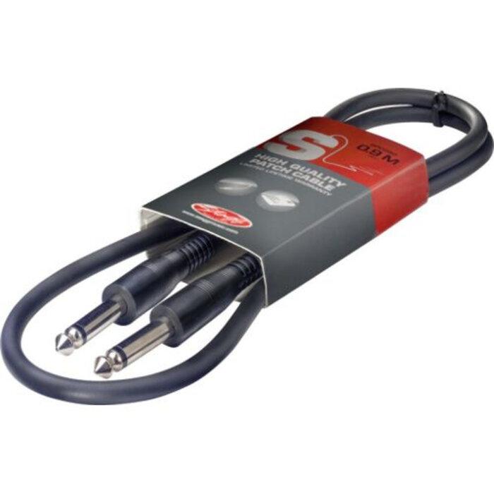 Stagg 30Cm/1Ft-Patchcable Plug-Plug
