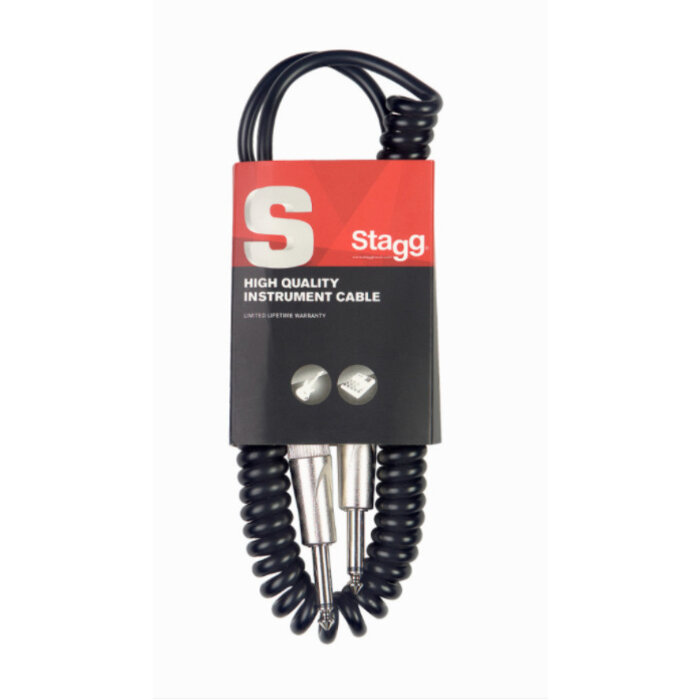 Stagg SGCC6 Dl 6M/20F Instrum. Coiled Cble-DLX