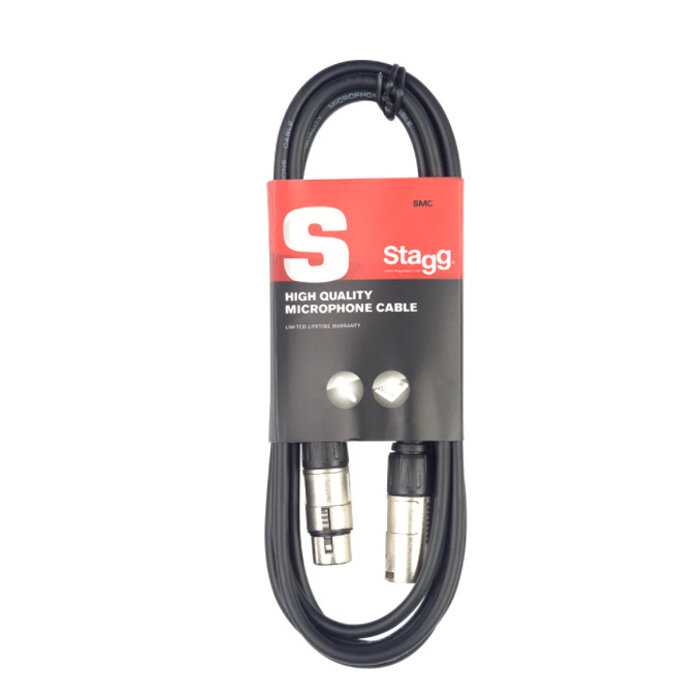 Stagg 10M/33FT Microphone Cable XLRf-XLRm