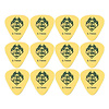 Fire & Stone Tortex 0.73mm Pick Yellow (12Pcs)