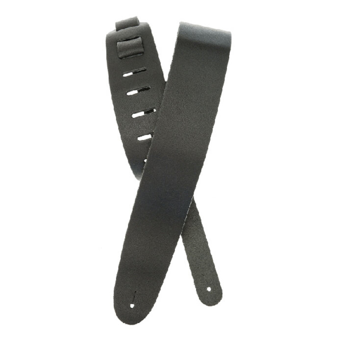 D'Addario Planet Waves 25BL00 Basic Leather Black Strap