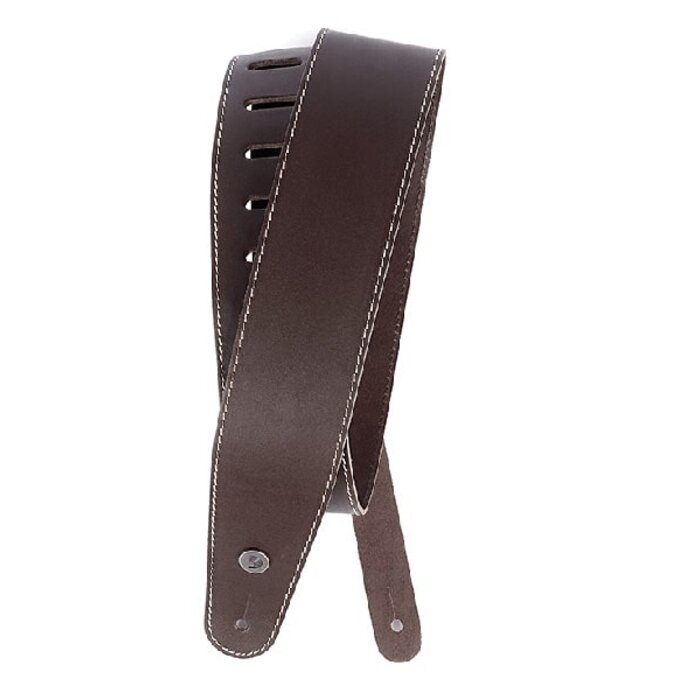 D'Addario Planet Waves 25LS01-DX Leather Brown Strap