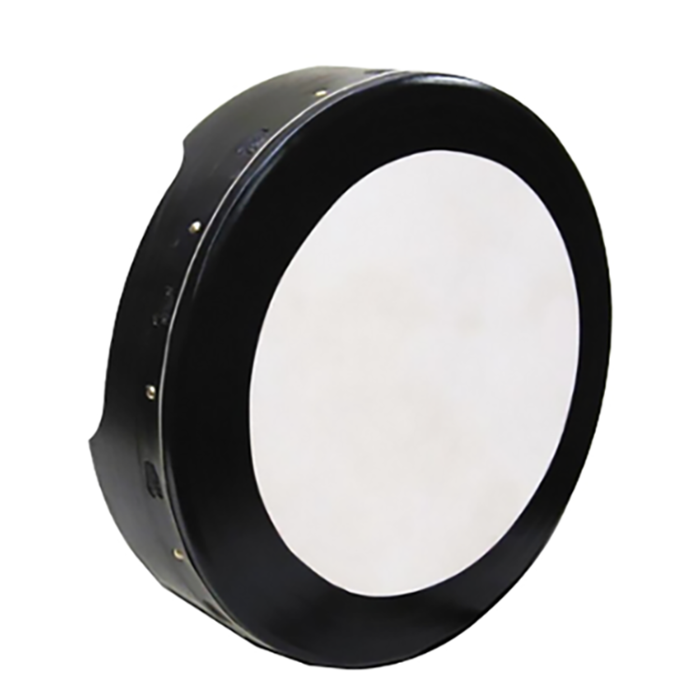 Mcneela B14P 14 Black Plain Non Tunable Bodhran