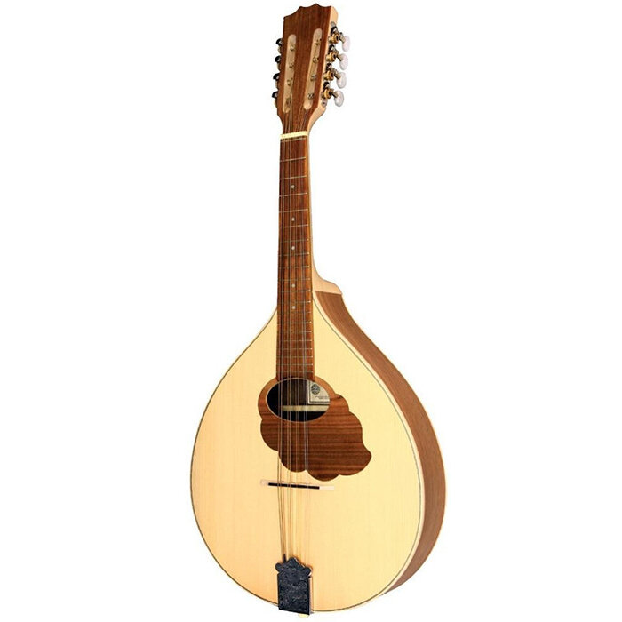 Gewa Pro Natural Silver Series Flat Mandola Solid Top
