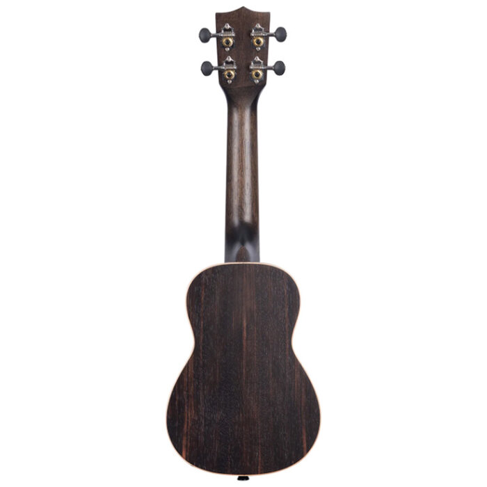 Kala KA-EBY-S Soprano Ebony Striped Top, Back & Sides
