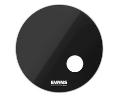 Evans BD22RB 22 Reso Black Bass Drumhead