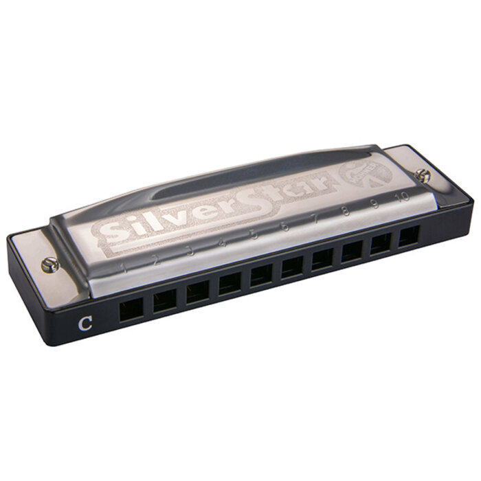 Hohner Silver Star C Blues Harmonica  504/20 C