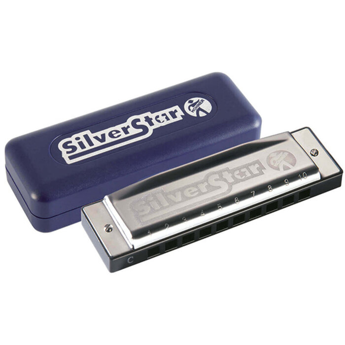 Hohner Silver Star C Blues Harmonica  504/20 C