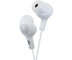 JVC White Gumy + In Ear Phones FX7