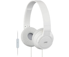 JVC HASR185WE White On Ear + Mic Foldable H/P