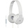 HASR185WE White On Ear + Mic Foldable H/P