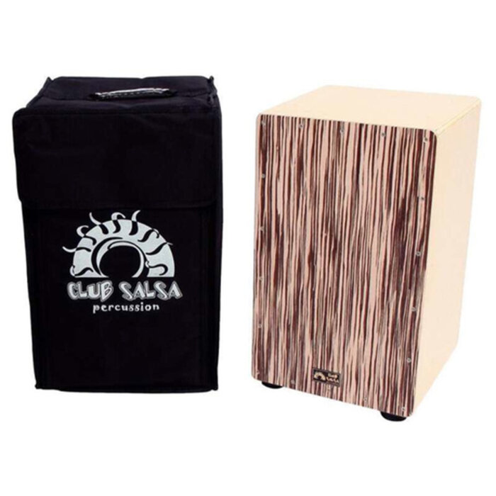 Club Salsa Cajon Zebrano Design