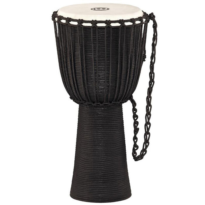 Meinl HL African DJEMBE LGE 12 BLK Carved BLK River