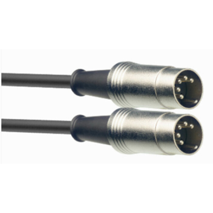 Stagg 2M/6FT Midi Cable Metal DINm