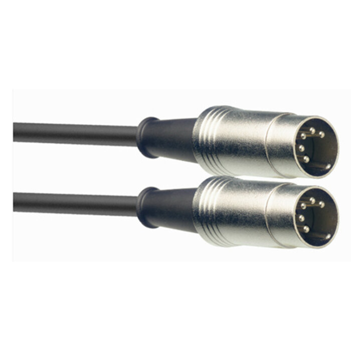 Stagg 1M/3FT Midi Cable Metal DINm
