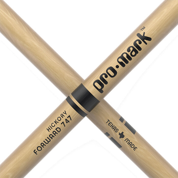 ProMark TX747W Hickory Rock Wood Tip Drumsticks