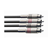 Stagg 1M/3FT Twin Cable RCAm-RCAm