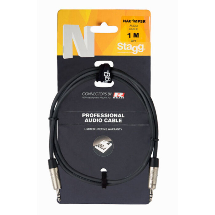 Stagg Cable 1M/3F Audio Mini St Plug DLX