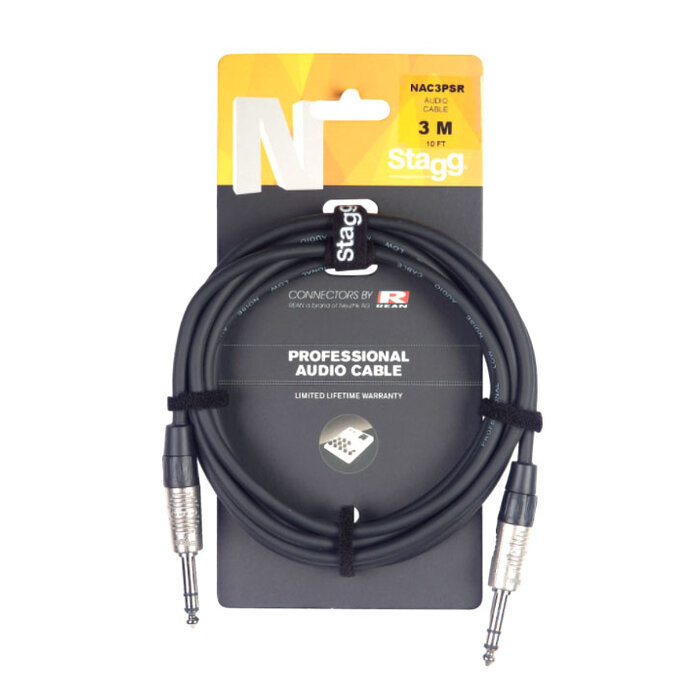 Stagg 3M/10FT Audio Stereo Plug DL