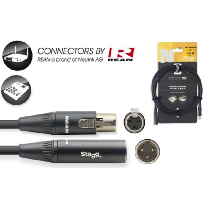 Stagg 1.5M/5F Audio MIXLRf-MIXLRm DL