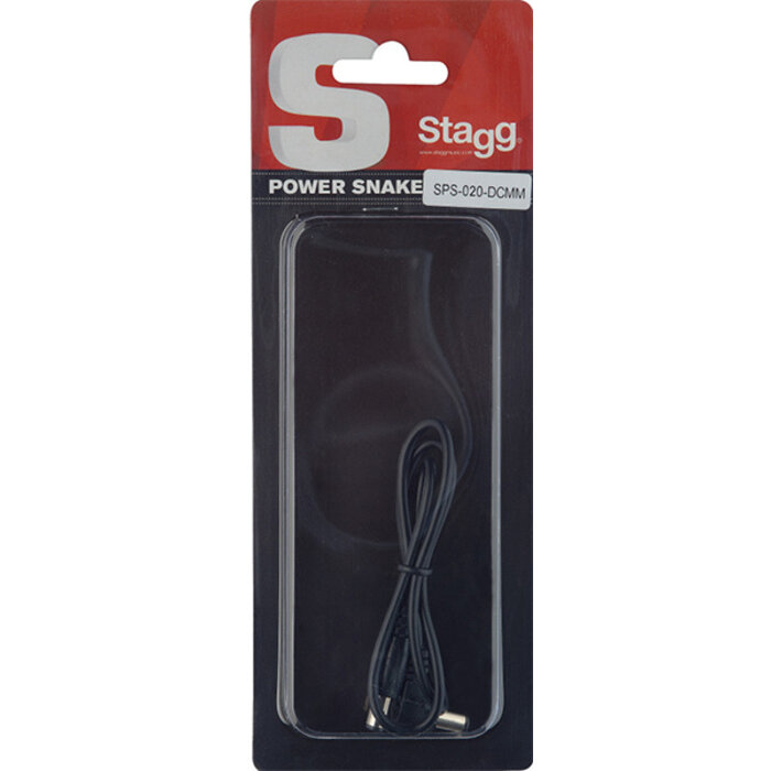 Stagg 20 Cm Dc Power Cable Male-Male