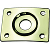 Guitarman LP Sq Jack Plate Chrome