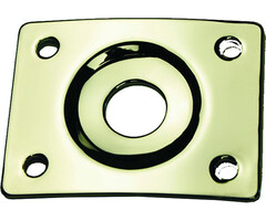 Guitarman LP Sq Jack Plate Chrome
