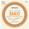 D'Addario EJ63I Irish Tenor Banjo 4 Strings Nickel - Plated Steel