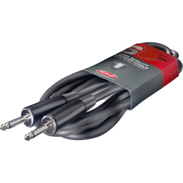 Stagg Jack/Jack 3M (10FT) Speaker Cable