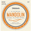 D'Addario EJ67 Medium  8-String Mandolin Nickel-Plated Steel
