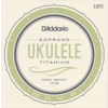 D'Addario EJ87S 28-40 Soprano Ukulele Strings Titanium