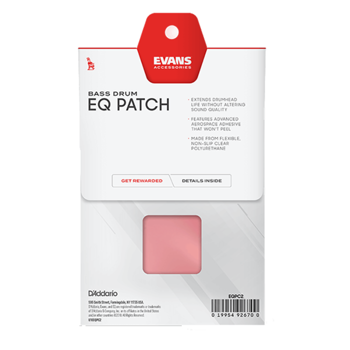 Evans EQPC2 Bass Drum Patch