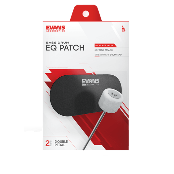 Evans EQPB2 Bass Drumhead Patch