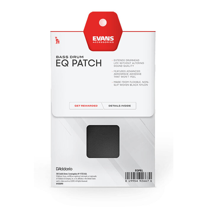 Evans EQPB1 Bass Drum Patch