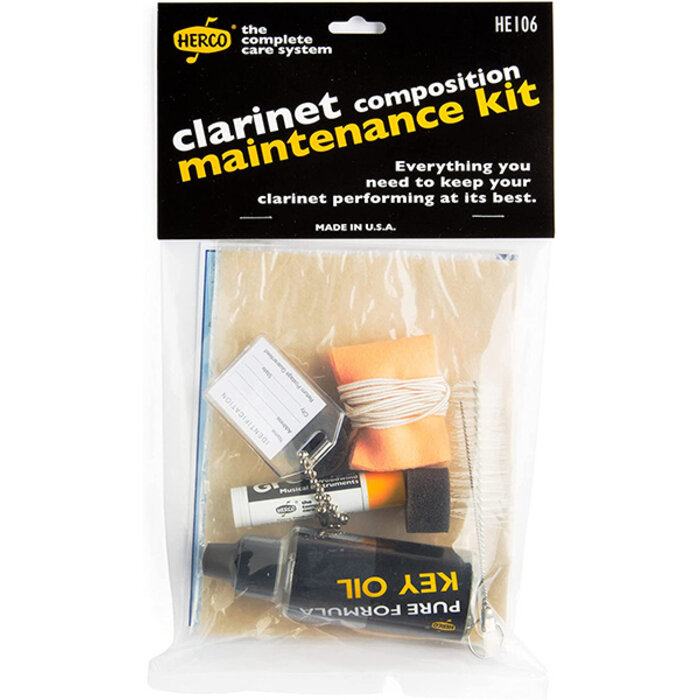 Herco Clarinet Combo Maintenance Kit (Dist)