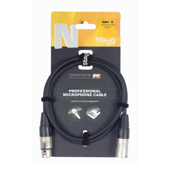 Stagg 15M/50F Microphone Cable XLRf-XLRm DLX