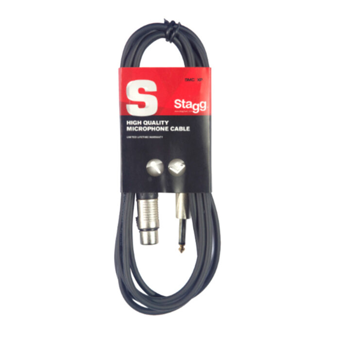 Stagg 6M/20FT Microphone Cable XLRf-Plug